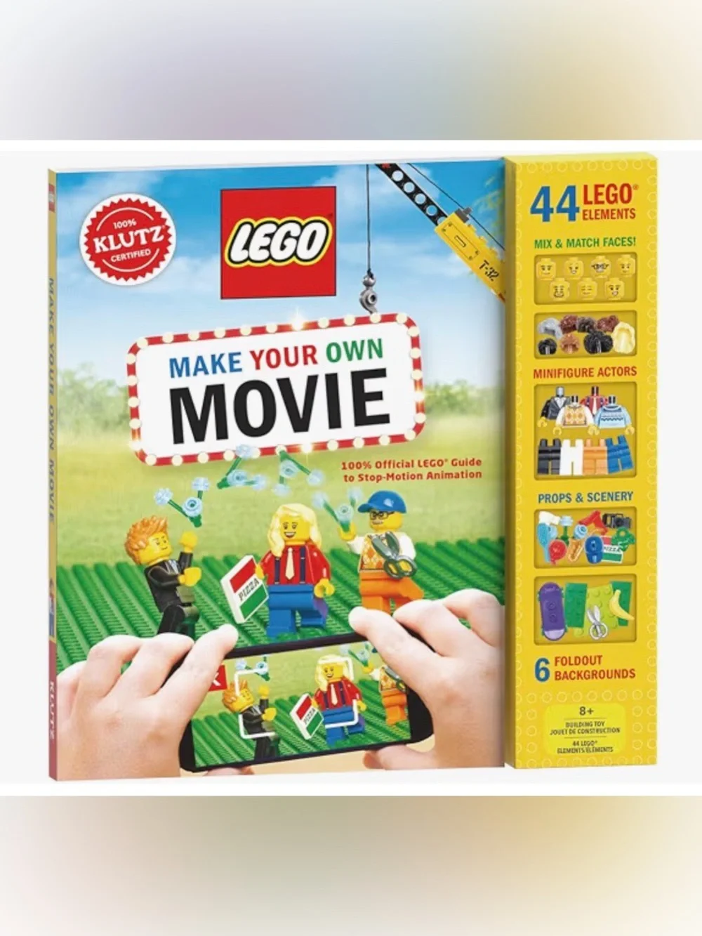 NWT KLUTZ Lego Make Your Own Movie Activity Kit Complete Set Creative RARE